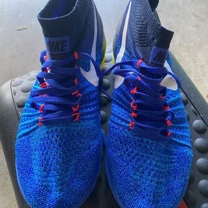 Nike Blue and Red Athletic Shoes